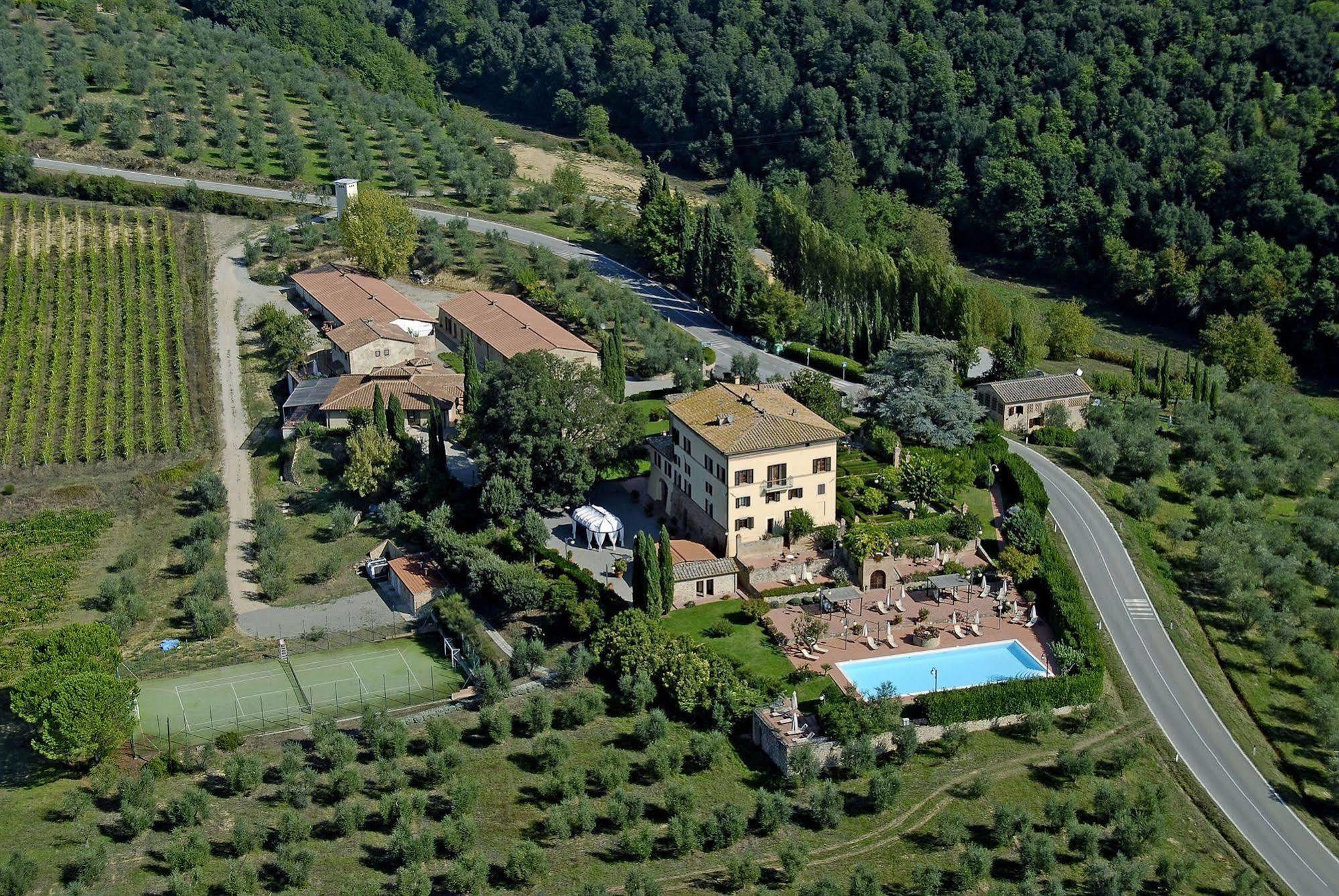 Villa Curina Resort Castelnuovo Berardenga Luaran gambar